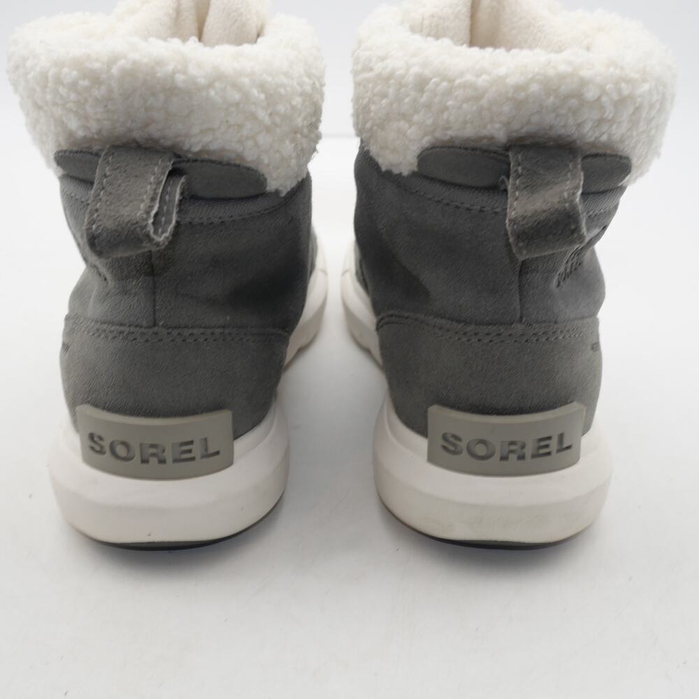 NEW Sorel Women's 5.5 Explorer II Carnival Cozy WP Insulated Boots Quarry Gray - Picture 5 of 9